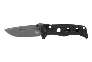 Benchmade Adamas Folding Knife features a plain edge 3.82" drop point blade